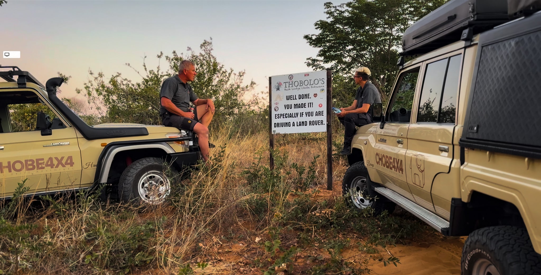 Satisfaction at arriving in Thobolos.